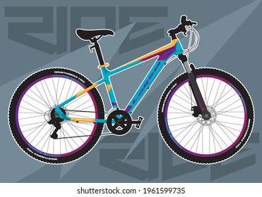Mountain bike for trail outdoor bicycle