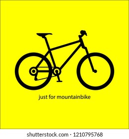 mountain bike vector