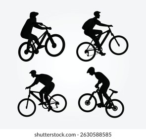 mountain bike vector art design, illustration