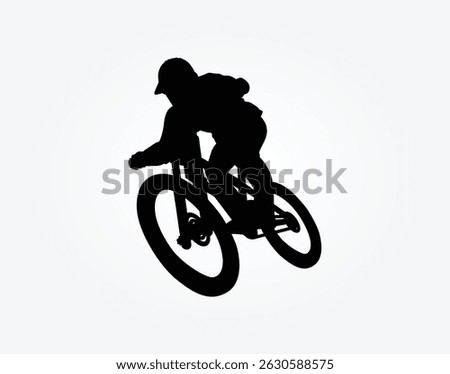 mountain bike vector art design, illustration