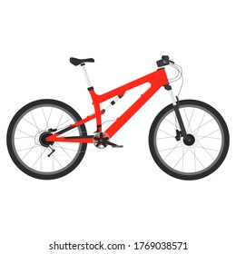 mountain bike vector design, good for template design, icon, logo, symbol and any purpose