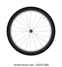 white bike spokes