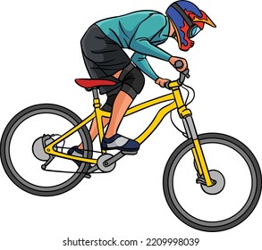 Mountainbike-Cartoon-Clipart 