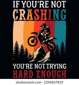 Mountain biking adventure graphics tshirt design 