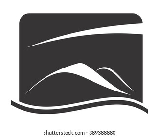 mountain black mountain summit top peak image vector