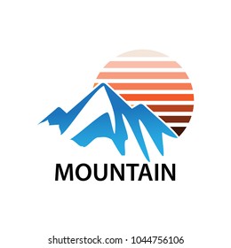 Mountain Business Logo Stock Vector (Royalty Free) 1044756106 ...