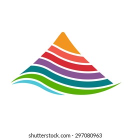 Mountain By Layers Logo