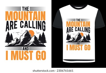the mountain are calling and i must go