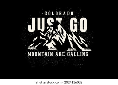 mountain are calling typography design