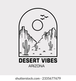 Mountain and camp illustration, outdoor adventure . Vector graphic for t shirt and other uses.