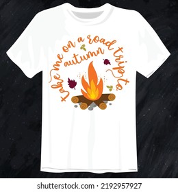 mountain camp outdoor t-shirt design 