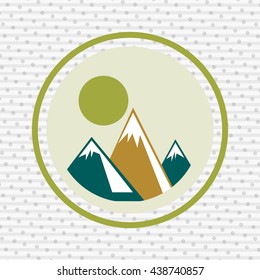 mountain camping  design 