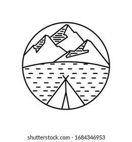 Mountainbike-Camping mit Himmelsaussicht 