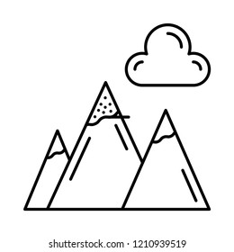 mountain  cloud  hills  