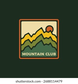 Mountain Club - Patch de exploração ao ar livre