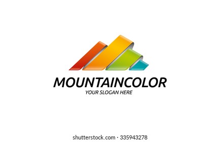 Mountain Color Logo