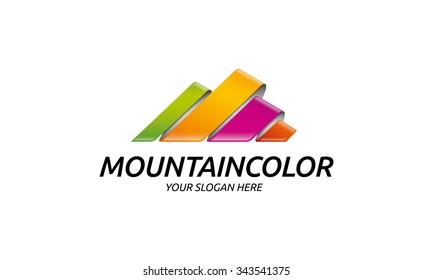 Mountain Color Logo