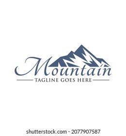 mountain concept logo icon vector template.