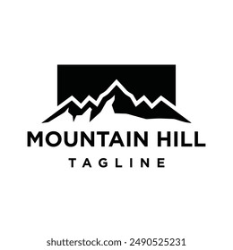 mountain creative logo. inspirational logo