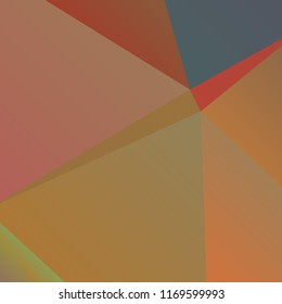 A mountain crest of polygon shapes in earth tone colors for layouts of existing artwork or can be resized to fit a document for cover pages with room to include text along edges.