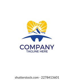 Mountain Dentistry Logo Template has been designed for everyone.
