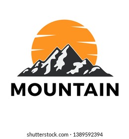 Mountain Design Creative Logo Vector Art