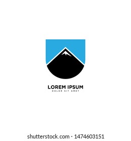 Mountain Design Vector design landscape symbol