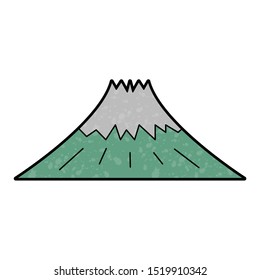 Mountain design vector with texture. retro style color
