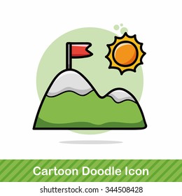 mountain doodle