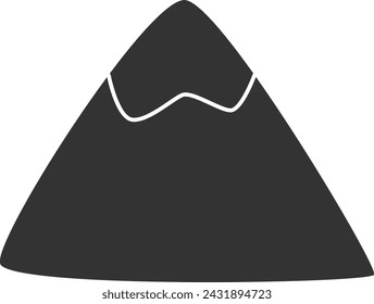 Mountain Doodle Abstract Vector Illustration