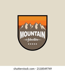 mountain emblem logo design inspiration	