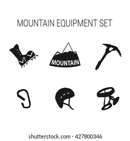 mountain equipment set