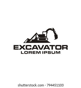 mountain excavator logo