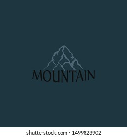 Mountain Explorer Adventure Badge Logo, Sign, Icon Vector Template Design
