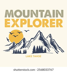 Mountain Explorer Wild Land Lake Tahoe