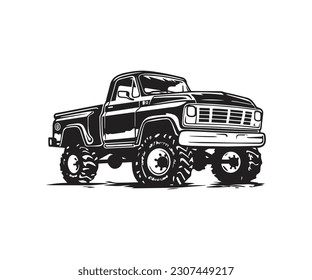mountain extreme vehicle logo icon silhouette vector template