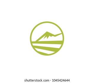 Mountain Farm Logo Stock Vector (Royalty Free) 1045424644 | Shutterstock