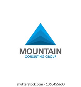 Mountain flat logo design inspiration