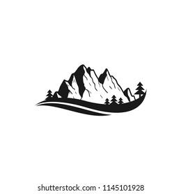 mountain forest logo