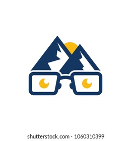 Mountain Geek Logo Icon Design