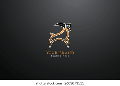 mountain goat character symbol vector