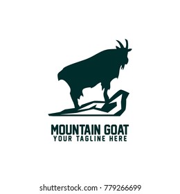 Mountain Goat Logo Vector