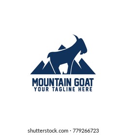 Mountain Goat Logo Vector