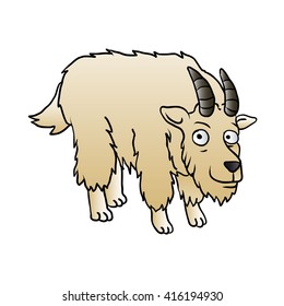 Mountain Goat Mascot