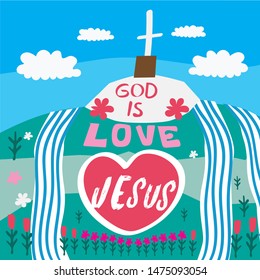The mountain of God's Salvation