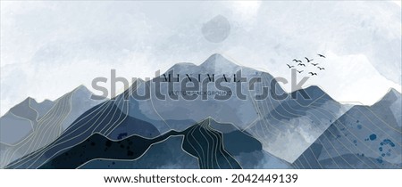 Similar – Image, Stock Photo Sunset on Mountains Top