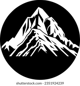 Mountain - High Quality Vector Logo - Vector illustration ideal for T-shirt graphic