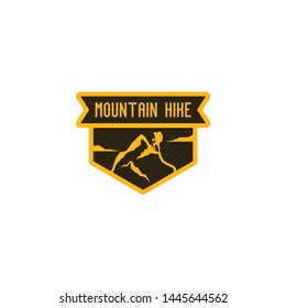 Mountain Hike Logo Design Template
