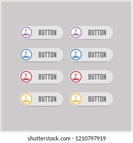 Mountain Hiking Icon - Free vector icon