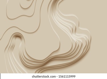 Mountain hiking. Map line of topography. Vector abstract topographic map concept with space for your copy. 3D Cartography concep background. Map mockup infographics. Sale background.  Wavy backdrop